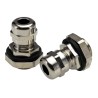 Alpha Wire Metallic Metal Cable Gland FIT Wire Management Series 3/8 in NPT Thread 4 mm min., 8 mm max., IP66 MNPT3/8 NC080