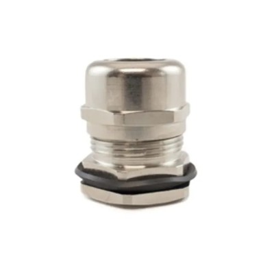 Alpha Wire FIT Wire Management Series Metallic Metal Cable Gland PG9 Thread, 4 mm Min., 8 mm Max., IP68, IP66 MPG9 NC080