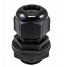 Alpha Wire FIT Wire Management Series Black Polyamide 6 Cable Gland M25 Thread, 11 mm Min., 17 mm Max., IP66 PMC25 BK080