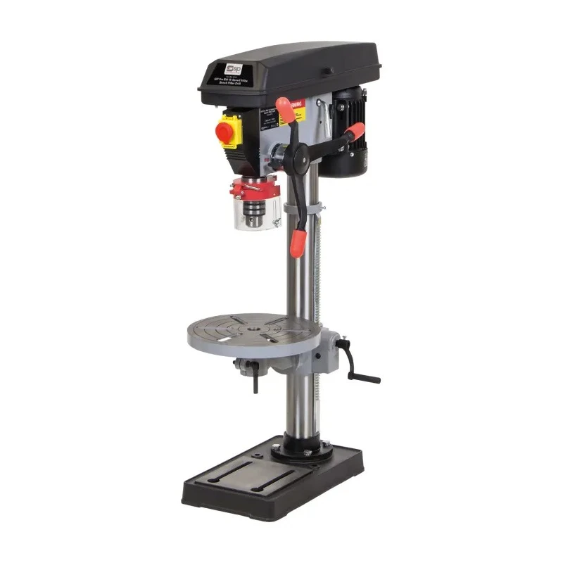 SIP Professional 375W 2770rpm Bench Pillar Drill 16mm Chuck Size 290mm Table 980mm Height 01712