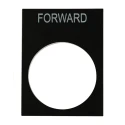 RS PRO Legend Plate Accessory for Ptec Push Button 175-3958 United Kingdom