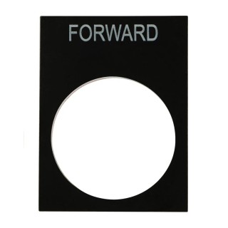 RS PRO Legend Plate Accessory for Ptec Push Button 175-3958 United Kingdom