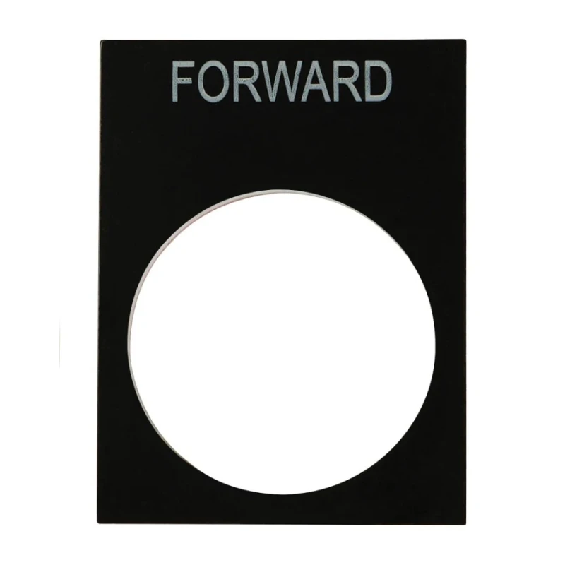 RS PRO Legend Plate Accessory for Ptec Push Button 175-3958 United Kingdom