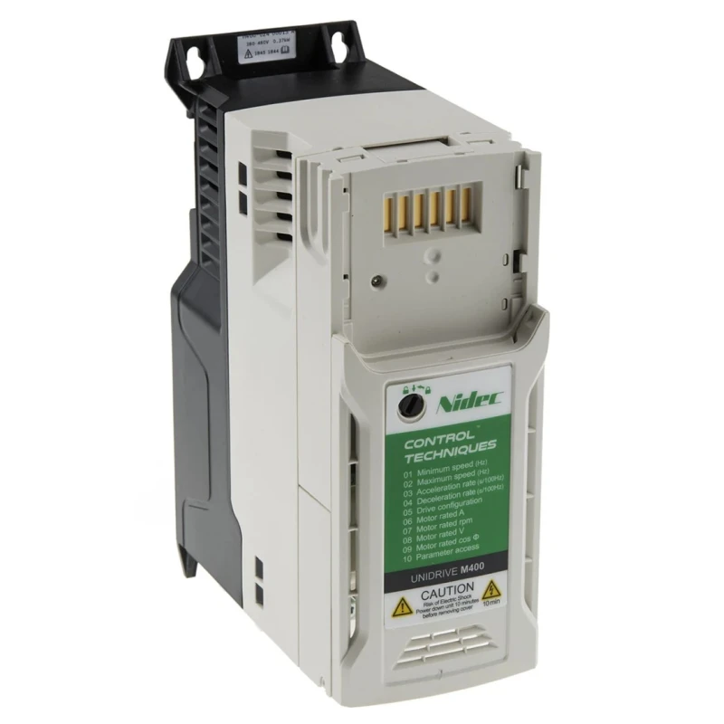 Control Techniques 3 Phase Inverter Drive 480V 370W 1.3A Vector Control Panel Mount M400-02400013A10100AB100