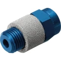 Festo Adjustable Exhaust Valve G1/8 Threaded Connector 0-10 Bar Pressure GRE-1/8