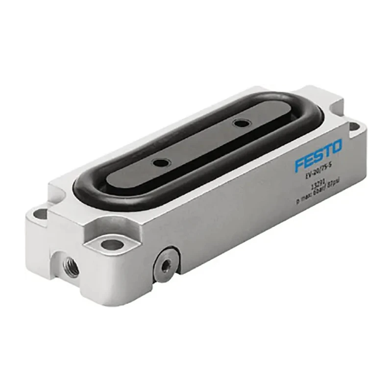 Festo Pneumatic Clamp EV-20/120-5 with Die-cast Aluminium Housing and 5mm Stroke Size EV-20/120-5