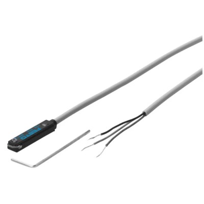 Festo Cable Pneumatic Position Detector Bipolar Output LED Indicator IP67 IP65 30 V AC/DC SME-8-K-LED-24