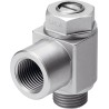 Festo GRLA Series Flow Controller Exhaust Valve Threaded Outlet 2 bar 60°C GRLA-1/2-B