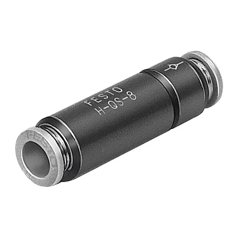 Festo VODA Series Pneumatic Non-Return Check Valve 2 bar Maximum Operating Pressure H-QS-10