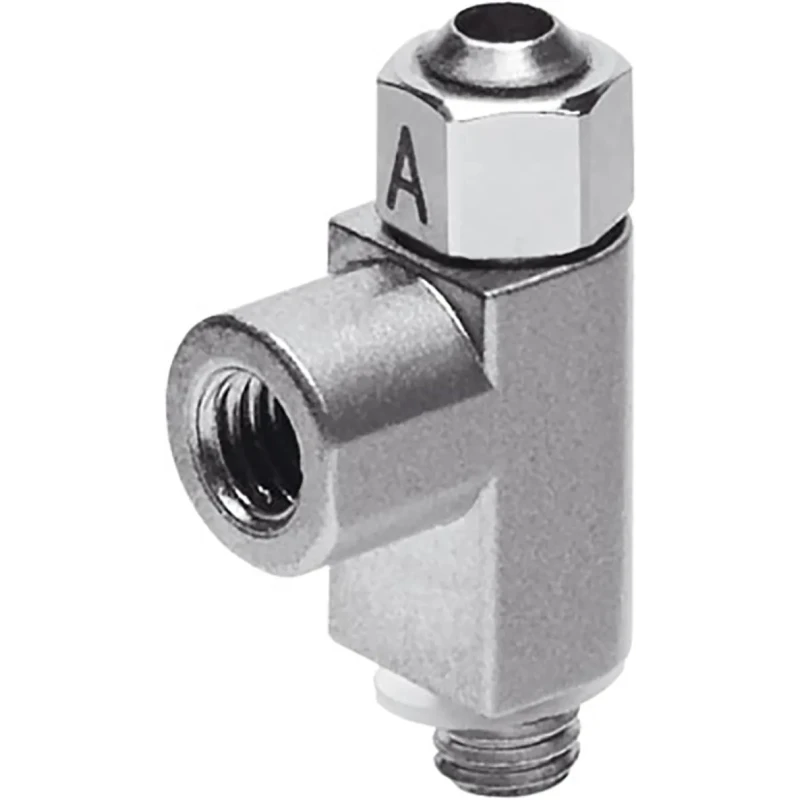 Festo Pneumatic One-Way Flow Controller Exhaust Valve 2 bar Max Pressure GRLA-M3