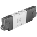 Festo Solenoid Pilot Valve Electric G CPE Series 24V dc 1/4 in Port Size Aluminium Body CPE18-M1H-5/3G-1/4