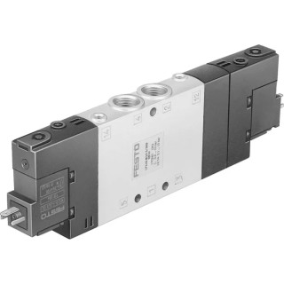 Festo Solenoid Pilot Valve Electric G CPE Series 24V dc 1/4 in Port Size Aluminium Body CPE18-M1H-5/3G-1/4