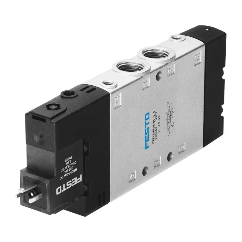 Festo Solenoid Pilot Valve Electric G Series CPE18-M1H-5L-1/4 24V DC 1.5W Aluminium Body 18mm Width Germany
