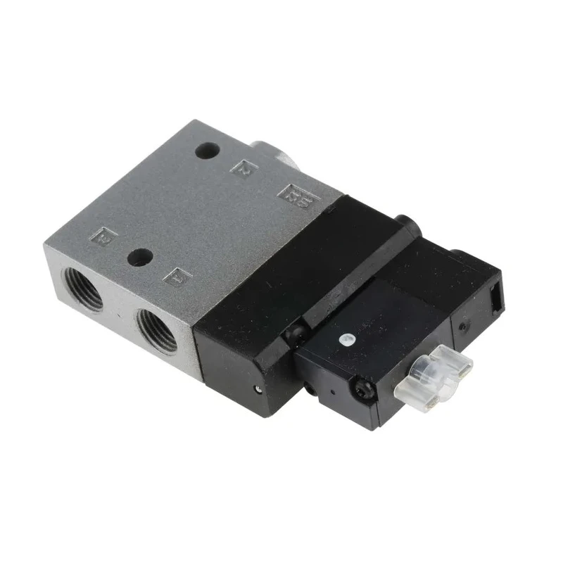 Festo Solenoid Pilot Valve Electric G 1/8 Threaded Push-in Port 24V dc 3/2 8 bar Aluminium Body CPE14-M1BH-3GL-1/8