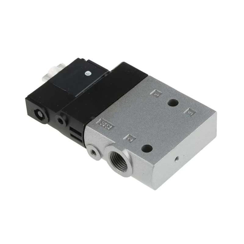 Festo Solenoid Pilot Valve Electric G 1/8 Threaded Push-in Port 24V dc 3/2 8 bar Aluminium Body CPE14-M1BH-3GL-1/8