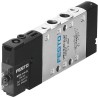 Festo Solenoid Pilot Valve Electric G 1/8 Port Size 24V DC 5/3 Valve Function Aluminium Body CPE14-M1BH-5/3G-1/8