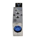 Festo Solenoid Pilot Valve Electric G 5/2 Monostable 1/4 in Port Size 24V DC Aluminum Body MVH-5-1/4-B