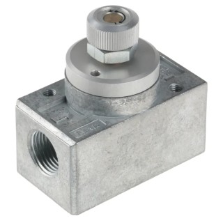 Festo Pneumatic Flow Controller Valve 10 bar, Die Cast Zinc, Operating Temp -20°C to 75°C GR-1/2