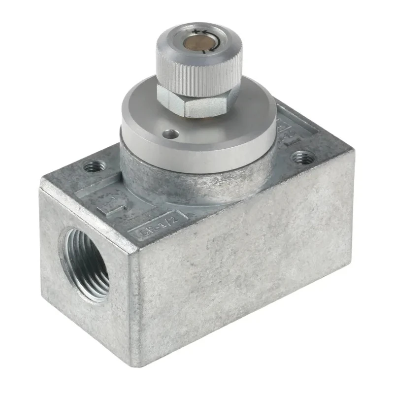 Festo Pneumatic Flow Controller Valve 10 bar, Die Cast Zinc, Operating Temp -20°C to 75°C GR-1/2