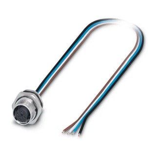 Phoenix Contact Sensor Actuator Cable Female 4 way Straight to 4 way Unterminated 0.5 m 25V 1556621