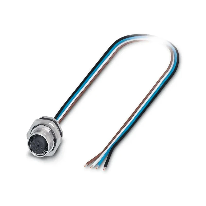 Phoenix Contact Sensor Actuator Cable Female 4 way Straight to 4 way Unterminated 0.5 m 25V 1556621