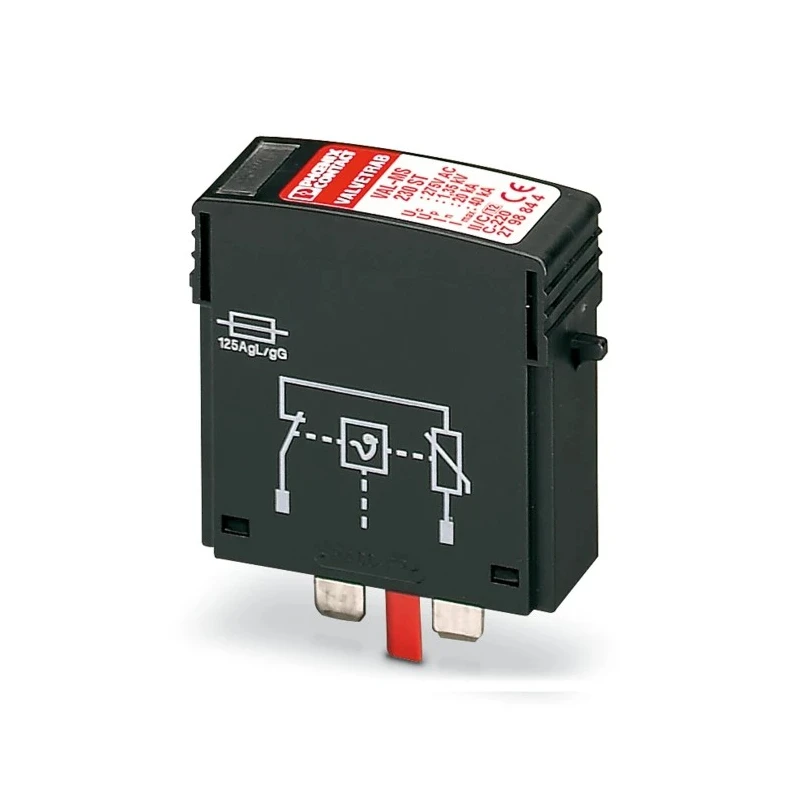 Phoenix Contact Surge Protector, 40 kA, DIN Rail Mount, VAL-MS 230 ST 2798844