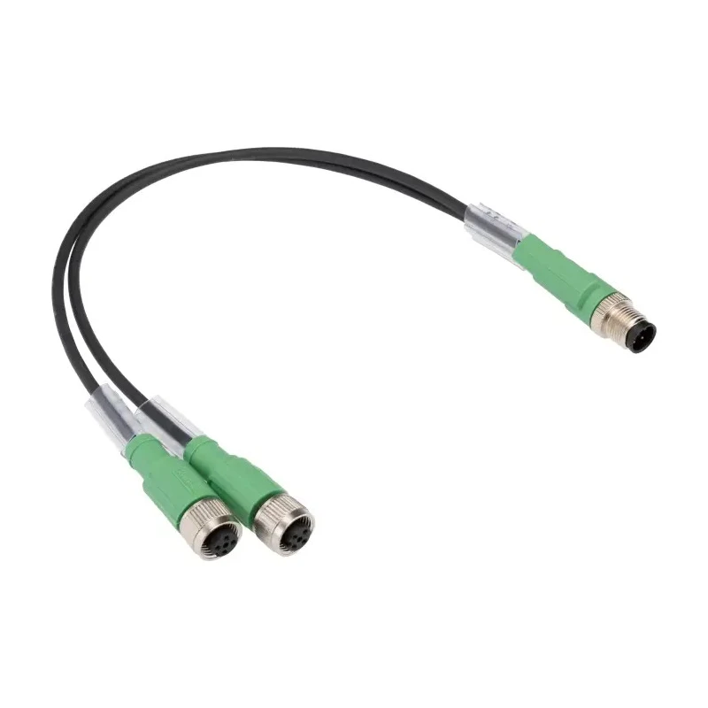 Phoenix Contact Sensor Actuator Cable 3-PUR/M12FS B Series, 300 mm, Polyurethane Jacket, 3-pin M12 Connectors, 250V 1668959