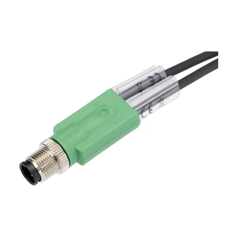 Phoenix Contact Sensor Actuator Cable 3-PUR/M12FS B Series, 300 mm, Polyurethane Jacket, 3-pin M12 Connectors, 250V 1668959