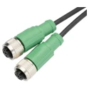 Phoenix Contact Sensor Actuator Cable 3-PUR/M12FS B Series, 300 mm, Polyurethane Jacket, 3-pin M12 Connectors, 250V 1668959