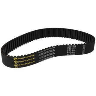 RS PRO Timing Belt 80 Teeth, 640 mm Length, 30 mm Width, Rubber Cord with Fibreglass, HTD Series 175-5232