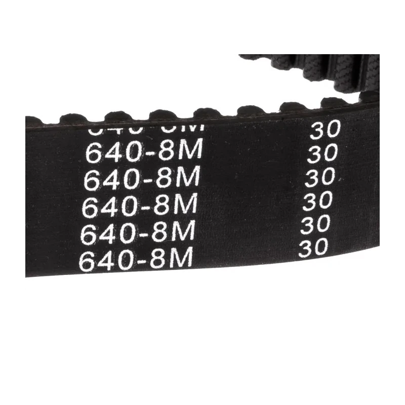 RS PRO Timing Belt 80 Teeth, 640 mm Length, 30 mm Width, Rubber Cord with Fibreglass, HTD Series 175-5232