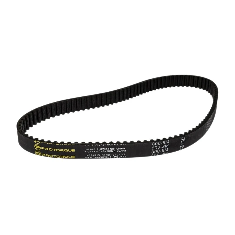 RS PRO Timing Belt 100 Teeth, 800 mm Length, 20 mm Width HTD Rubber Cord Fibreglass 8 mm Pitch 175-5241