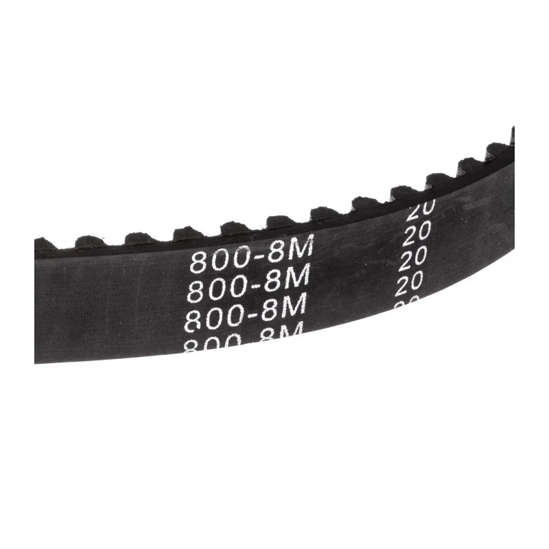 RS PRO Timing Belt 100 Teeth, 800 mm Length, 20 mm Width HTD Rubber Cord Fibreglass 8 mm Pitch 175-5241