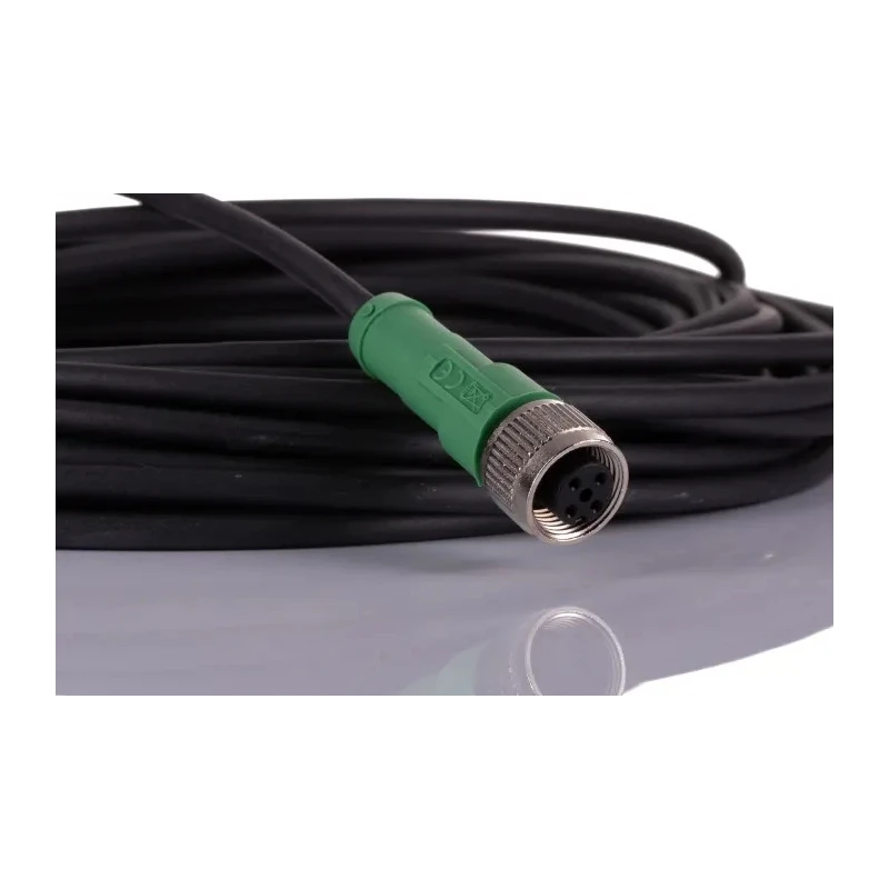 Phoenix Contact 4 Way Straight to Female 4 Way Unterminated Sensor Actuator Cable 10m 250V SAC-4P-10.0-PUR/M12FS 1683002