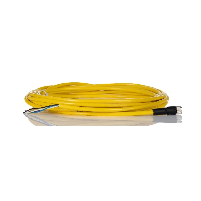 Phoenix Contact Female 4 Way Straight to 4 Way Unterminated Sensor Actuator Cable 5 m 30V SAC-4P- 5.0-542/M8 FS BK 1406239