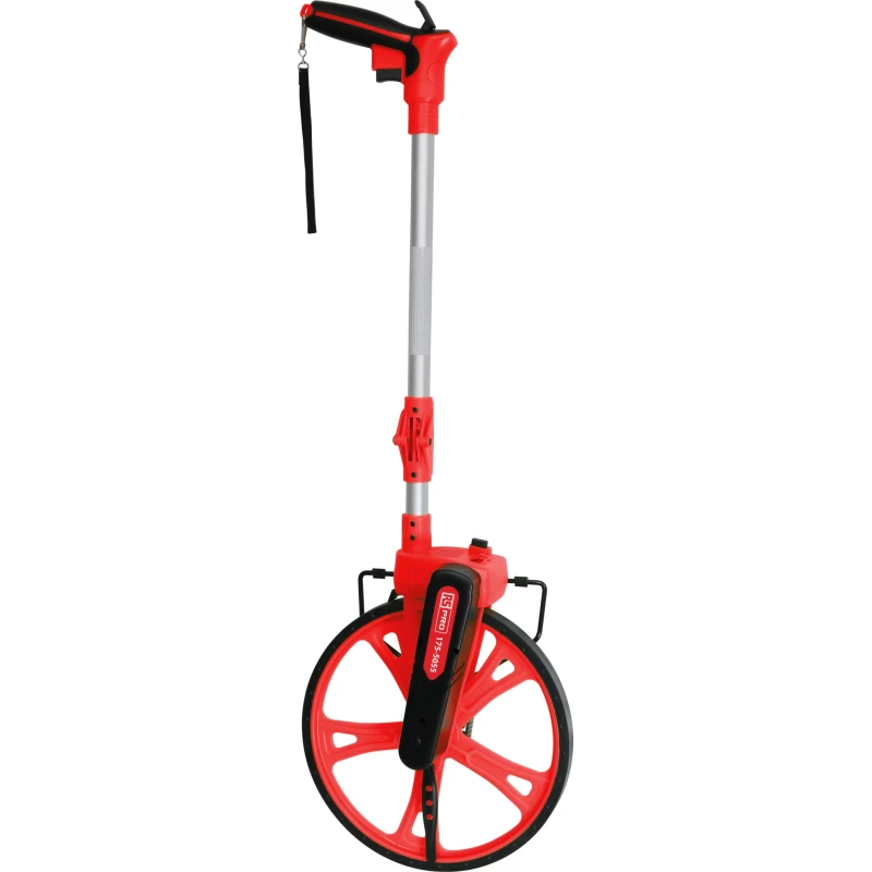 RS PRO Measuring Wheel Metric 10000 m with Digital Display, ±1% Accuracy, 305mm Wheel Diameter, Lightweight Metal 175-5055