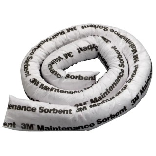 3M Spill Absorbent Boom for Oil Use, 45L Absorbent Capacity, 12 Per Pack MM 1001