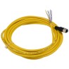 Phoenix Contact Female 8 Way Straight to 8 Way Unterminated Sensor Actuator Cable 5 m 30V 2A PVC Jacket IP65 1406104