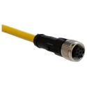 Phoenix Contact Female 8 Way Straight to 8 Way Unterminated Sensor Actuator Cable 5 m 30V 2A PVC Jacket IP65 1406104
