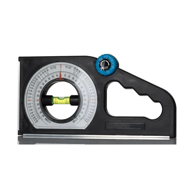RS PRO 250 mm Magnetic Dial Type Inclinometer ABS Aluminium Alloy Frame ±1° Accuracy 175-6604