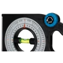 RS PRO 250 mm Magnetic Dial Type Inclinometer ABS Aluminium Alloy Frame ±1° Accuracy 175-6604