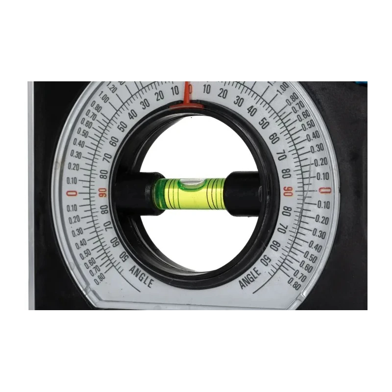 RS PRO 250 mm Magnetic Dial Type Inclinometer ABS Aluminium Alloy Frame ±1° Accuracy 175-6604