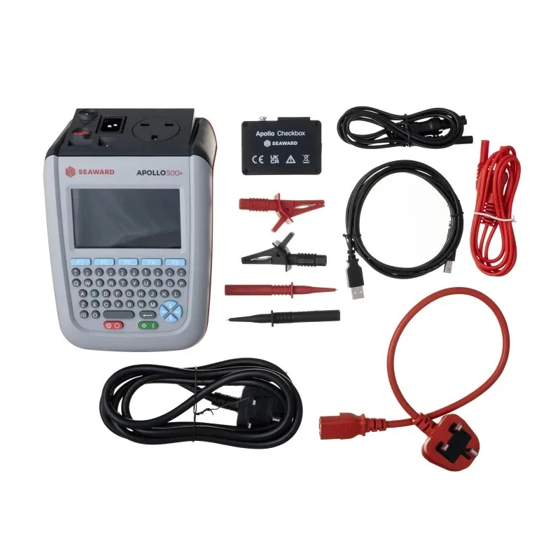 Seaward Apollo 500+ Portable Appliance Tester PAT Tester Class I Test Type Automatic Battery Mains Dual Power 380A928