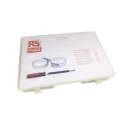 RS PRO Mild Steel Worm Drive Hose Clip Kit 70 Pieces 7 Sizes Thailand 175-7152