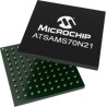 Microchip SAMS70 Series 32-bit ARM Cortex-M7 Microcontroller 300 MHz 2.048MB Flash 384kB RAM 100-Pin VFBGA ATSAMS70N21B-CFN