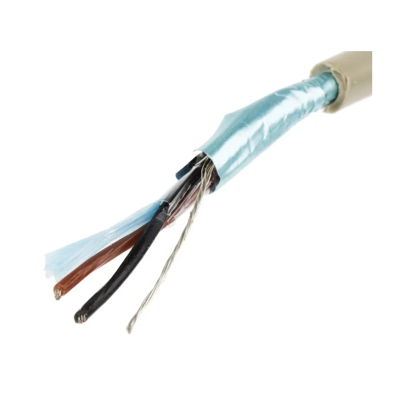 Alpha Wire Pro-Tekt Series Data Cable 2 Pairs 2 Cores 100 m Grey Sheath Polyvinyl Chloride B953022 GE033