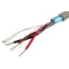 Alpha Wire Pro-Tekt Series Data Cable 2 Pairs 3 Cores 100m Grey Sheath Polyvinyl Chloride B953032 GE033
