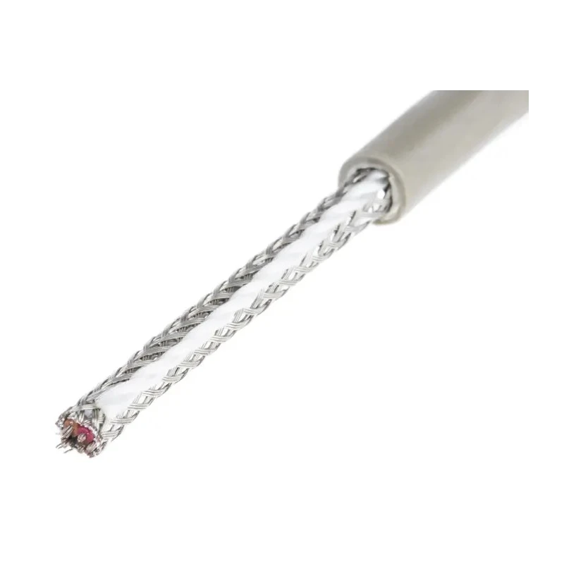 Alpha Wire Pro-Tekt Series Data Cable 2 Pairs 4 Cores 100 m Grey Sheath Polyvinyl Chloride B953044 GE033