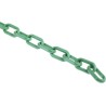 RS PRO Polypropylene Green and White Safety Barrier Chain 8mm Diameter 25m Length 175-7377
