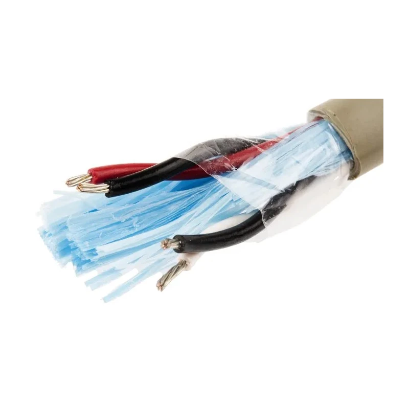 Alpha Wire Pro-Tekt Series Data Cable 2 Pairs 4 Cores 0.23 mm² 100 m Grey Sheath Polyvinyl Chloride B963021 GE033